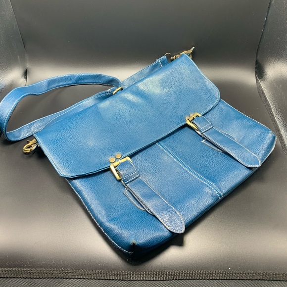 Faux leather satchel bag - Picture 2 of 15